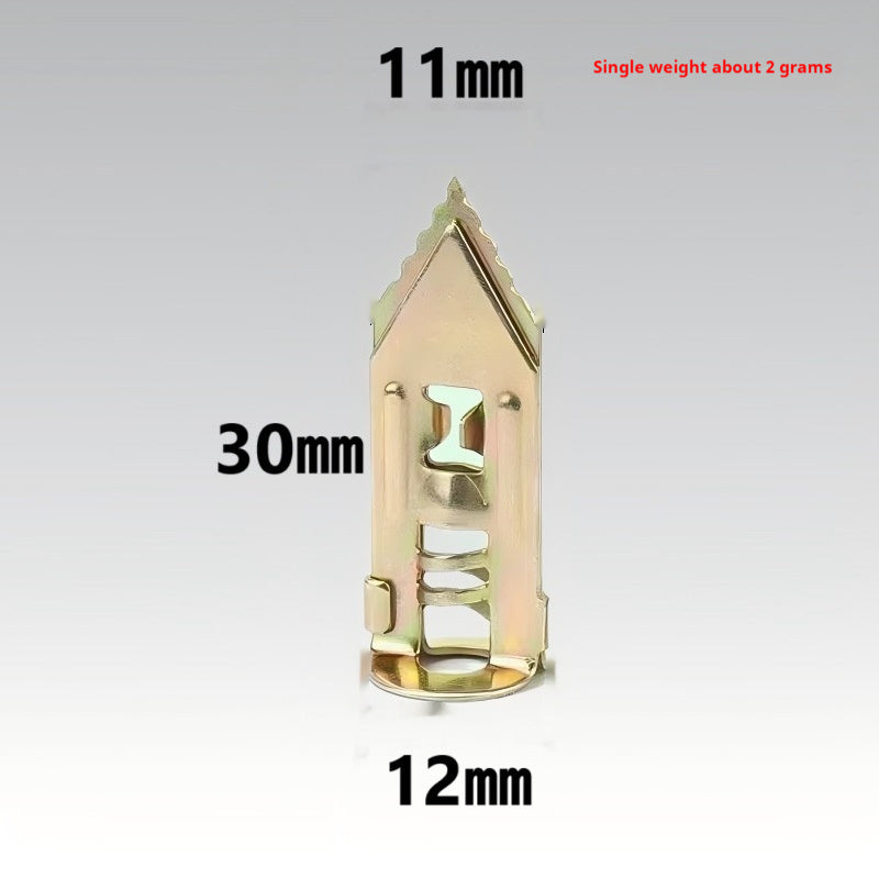 Lengthened Portable Punch-free Gecko Expansion Screws