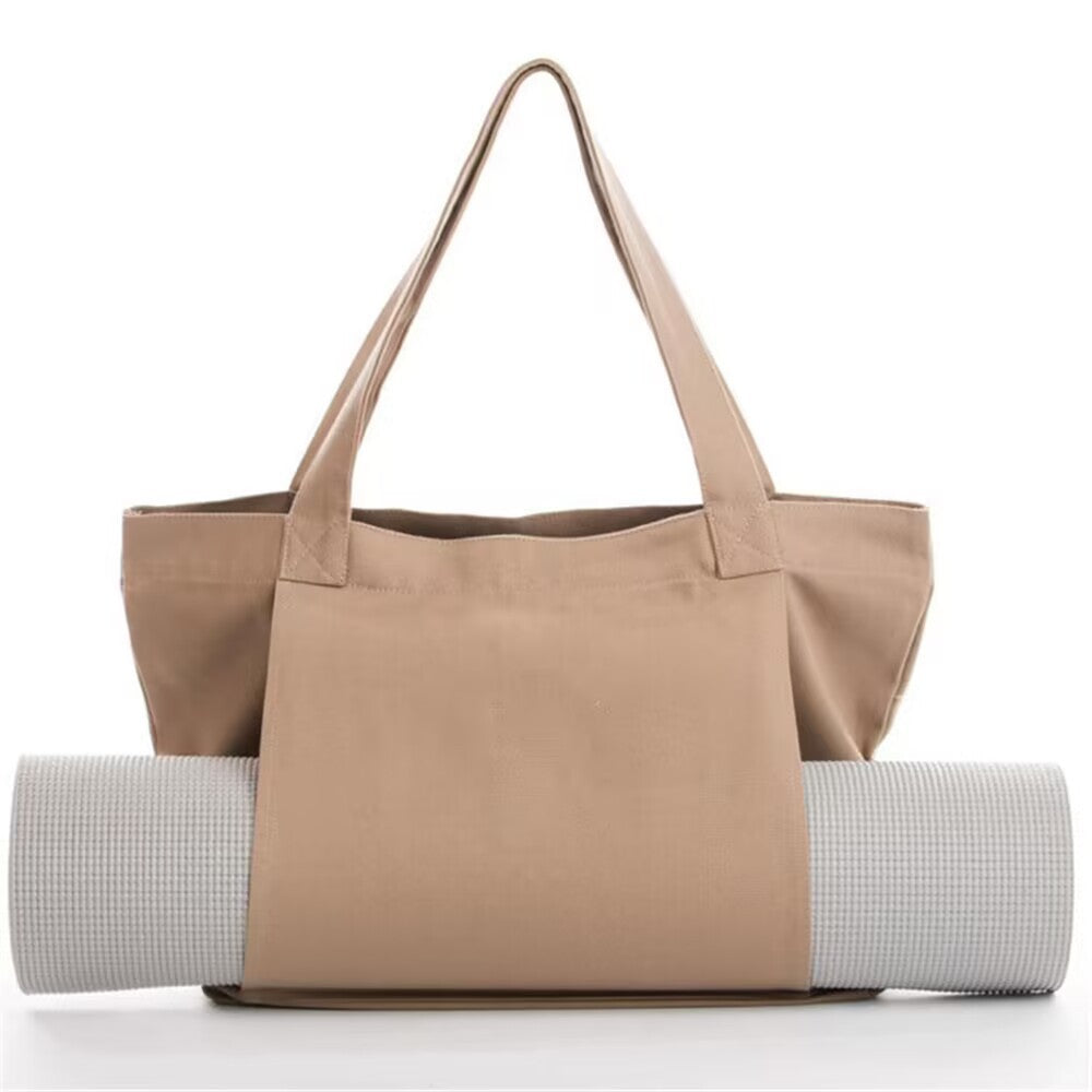 Yoga Pilates Mat Bag Canvas Handbag Outdoor Exercise Equipment Travel Yoga Mat Shoulder Bag eprolo