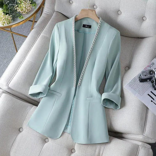 Fashionable All-match Elegant Lady's Suit Without Buckle null