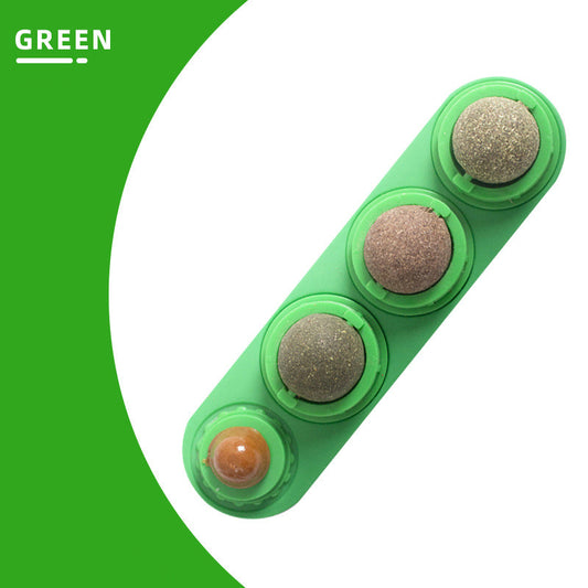 Cat mint ball spinning ball toy cat snacks lollipops self fun toys lots of fun eprolo