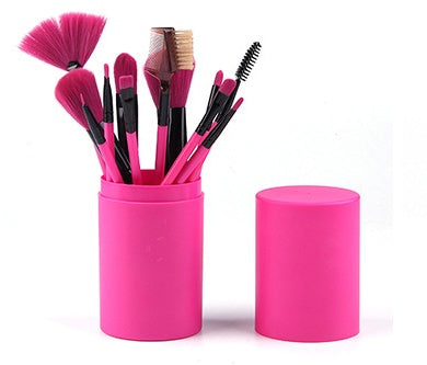 12pcs Makeup Brush Set Blush Eyeshadow Eyelash Highlighter Makeup Brush Shopera