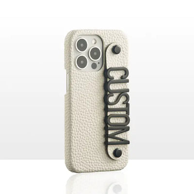 Personalized PU Letter Phone Case for iPhone 14/13/12/11