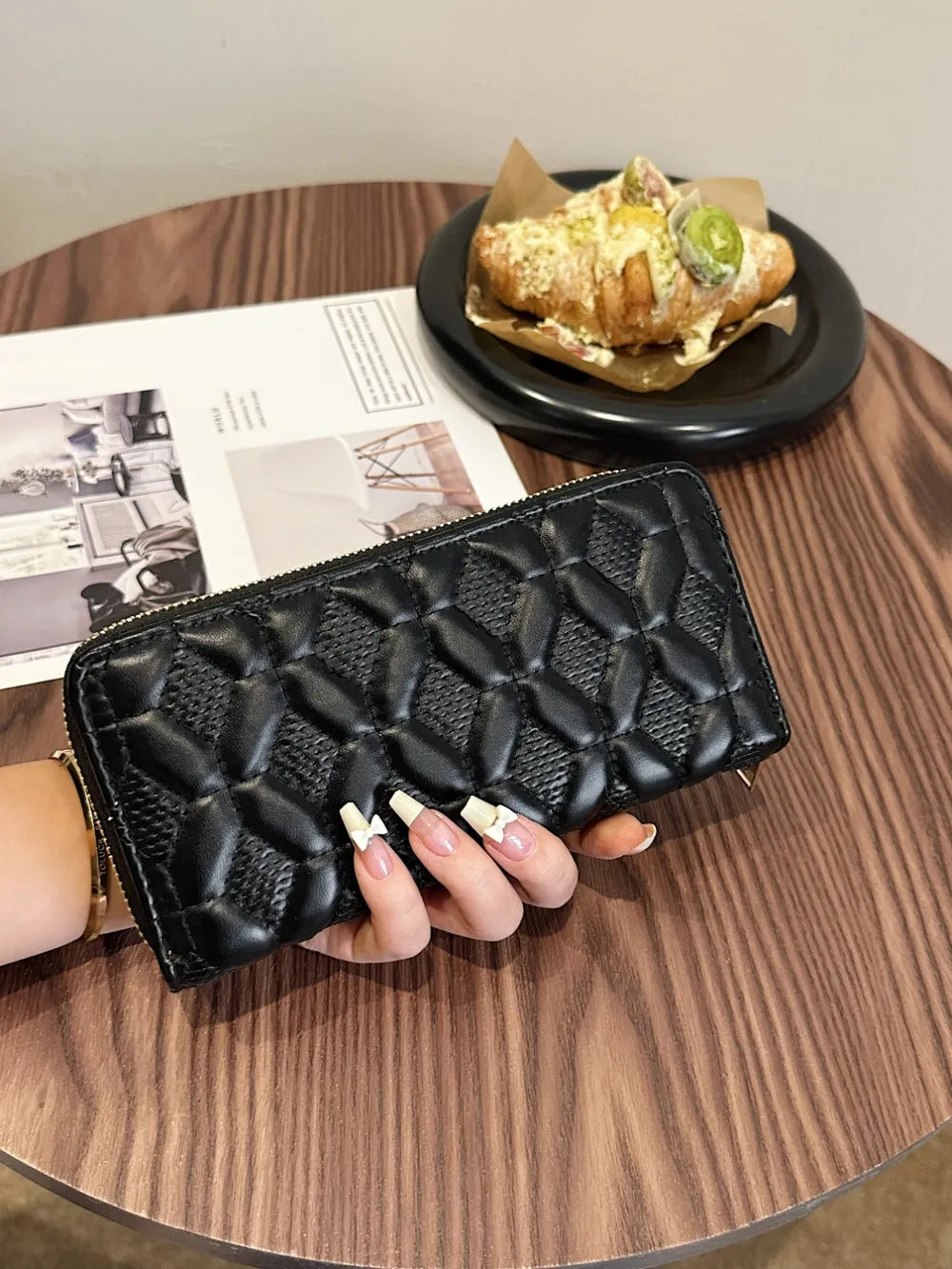 PU Leather Solid Color Wallet eprolo