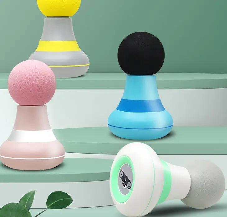 Muscle Massage Mini Pocket Electric Fascia Massage Back Neck Massager Gun For Body Deep Relief Pain Slimming Fascial Tool null