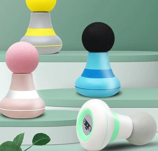 Muscle Massage Mini Pocket Electric Fascia Massage Back Neck Massager Gun For Body Deep Relief Pain Slimming Fascial Tool null