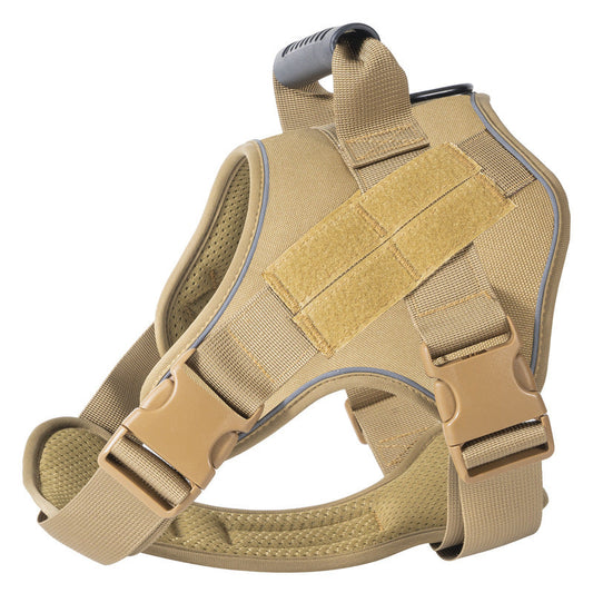 Tactical dog vest: for large dogs (German Shepherd, Golden Retriever) – training, military-style accessories. eprolo