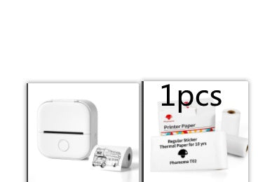 Portable Mini Thermal Label Printer Home Photo Printer Student Wrong Question Printer Bluetooth-compatible Mini Label Printer Price Tag Shopera