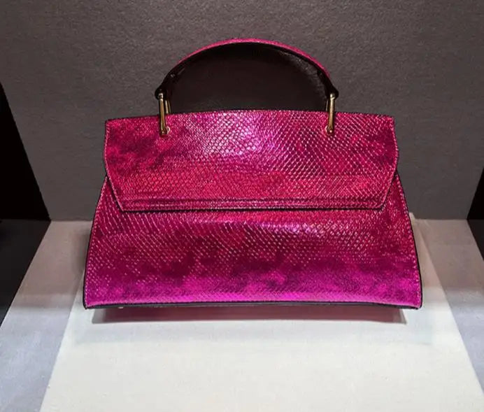 Snake Print Leather Women Bags Luxury Fashion Ladies Handbags Shoulder Crossbody Bag Portable Mother Top Handle Tote Bags eprolo