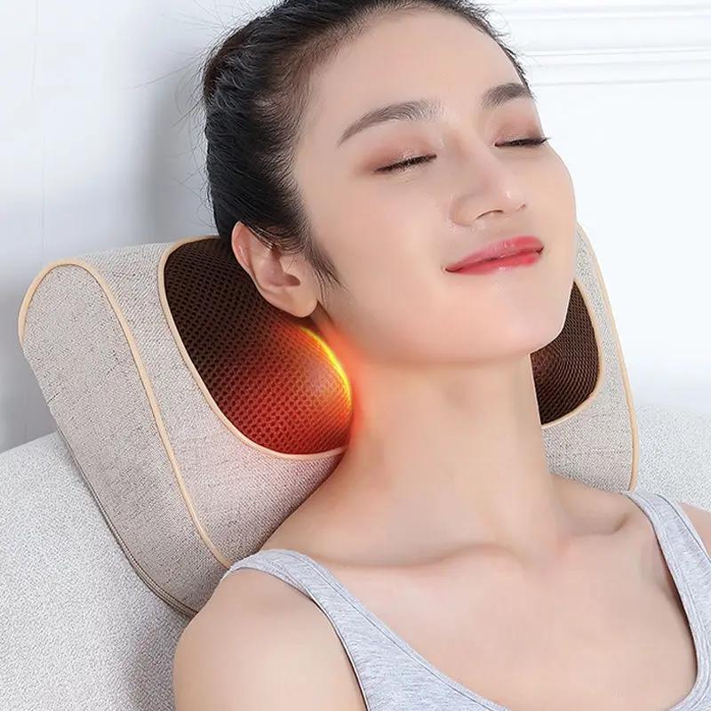 Cervical spine massager massage pillow multifunctional null