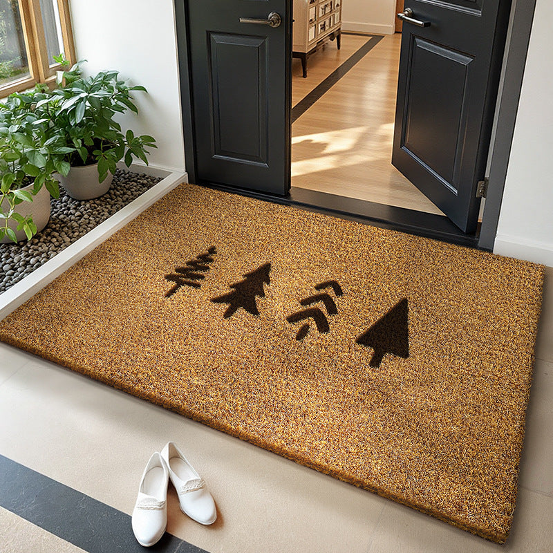 Coir Doormat for Entryway - Durable, Dust-Resistant, Scratch-Off Sand Mat, Non-Slip Floor Mat for Indoor/Outdoor Use eprolo