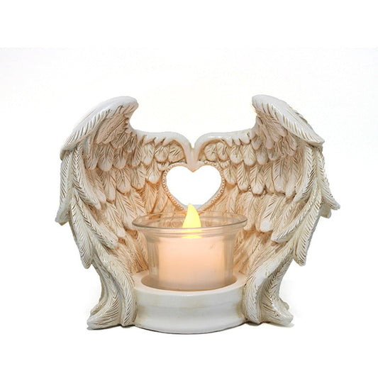 Resin Wing Candlestick Decoration Candlestick Decoration eprolo