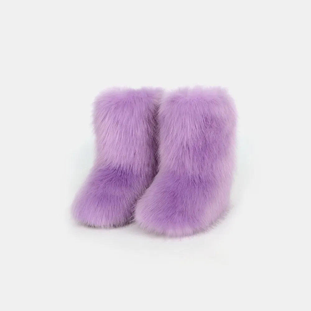 Thermal Fuzzy Platform Boots eprolo