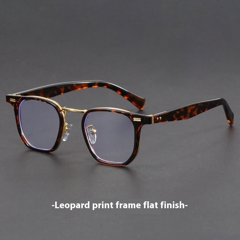 Hawksbill Retro Myopia Glasses Women Can Be Equipped With Degrees Handmade