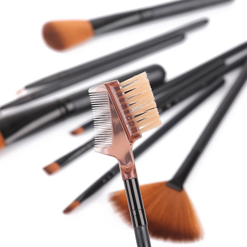 12pcs Makeup Brush Set Blush Eyeshadow Eyelash Highlighter Makeup Brush Shopera