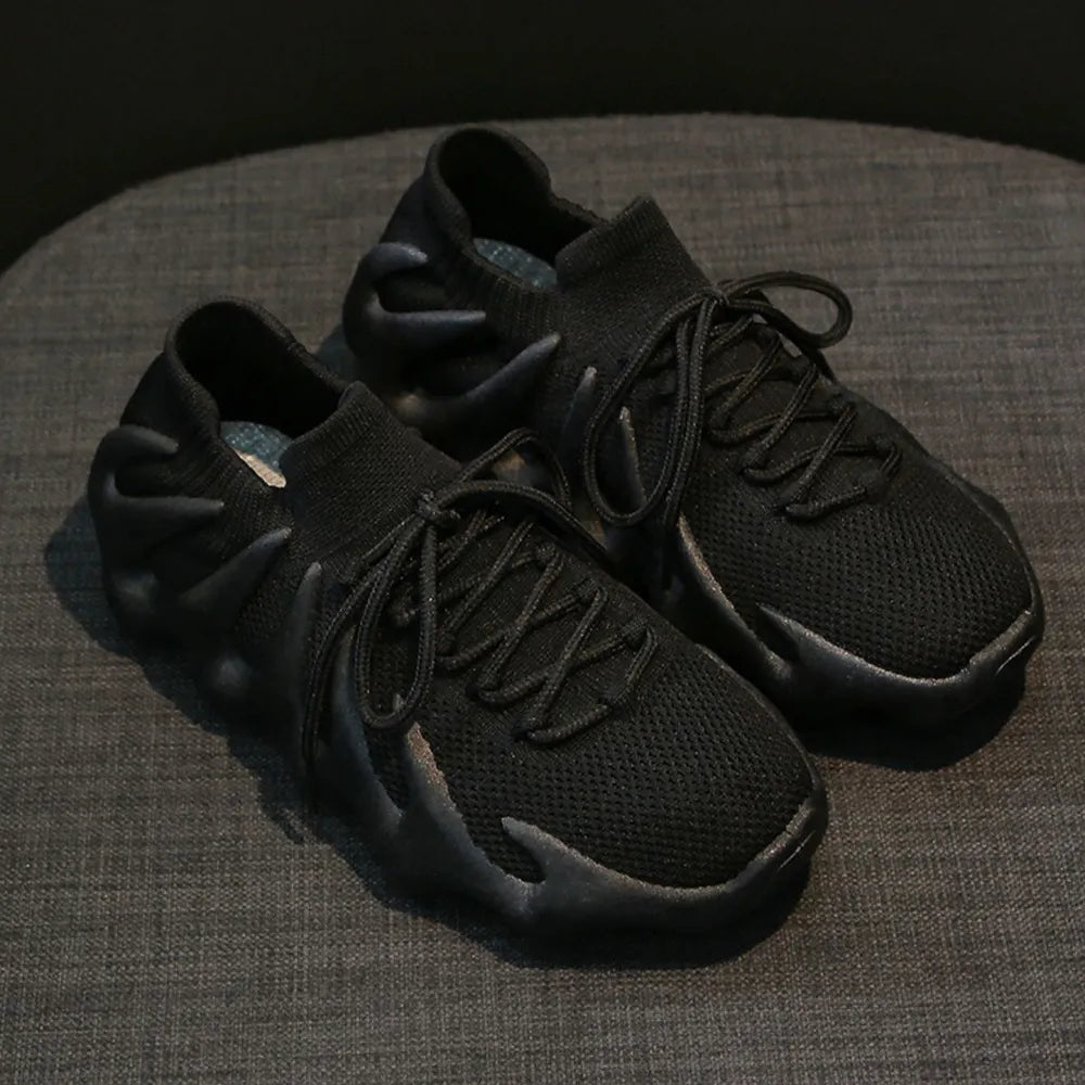 Lace Up Round Toe Mesh Athletic eprolo