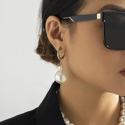 European and American Jewelry Retro Beaded Chain Necklace for Women Ethnic Imitation Pearls Design Necklaces Statement Jewelry eprolo