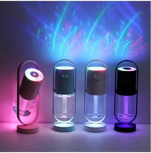 Magic Shadow USB Air Humidifier For Home With Projection Night Lights Ultrasonic Car Mist Maker Mini Office Air Purifier null
