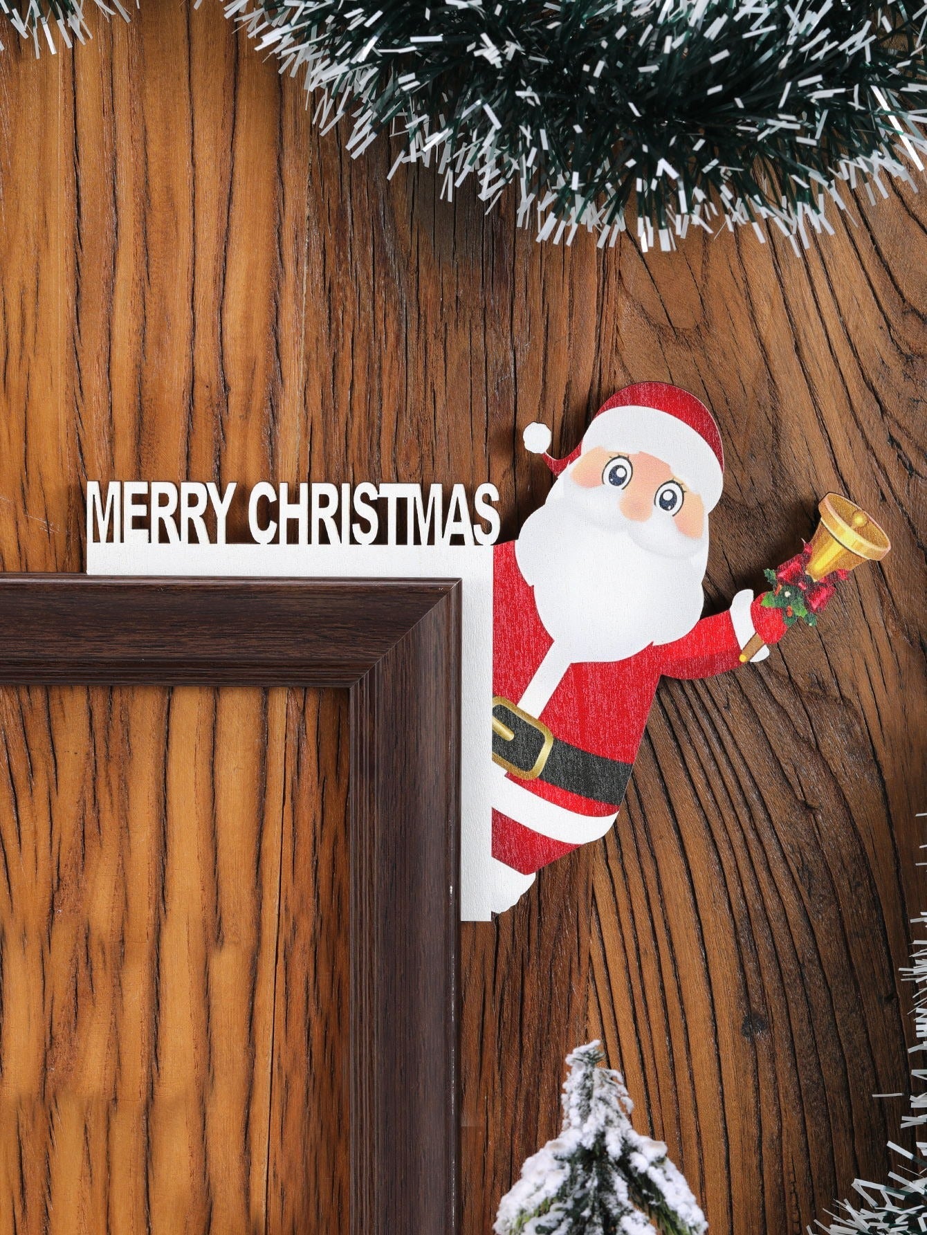 Christmas door frame decoration Christmas door corner door frame decoration eprolo