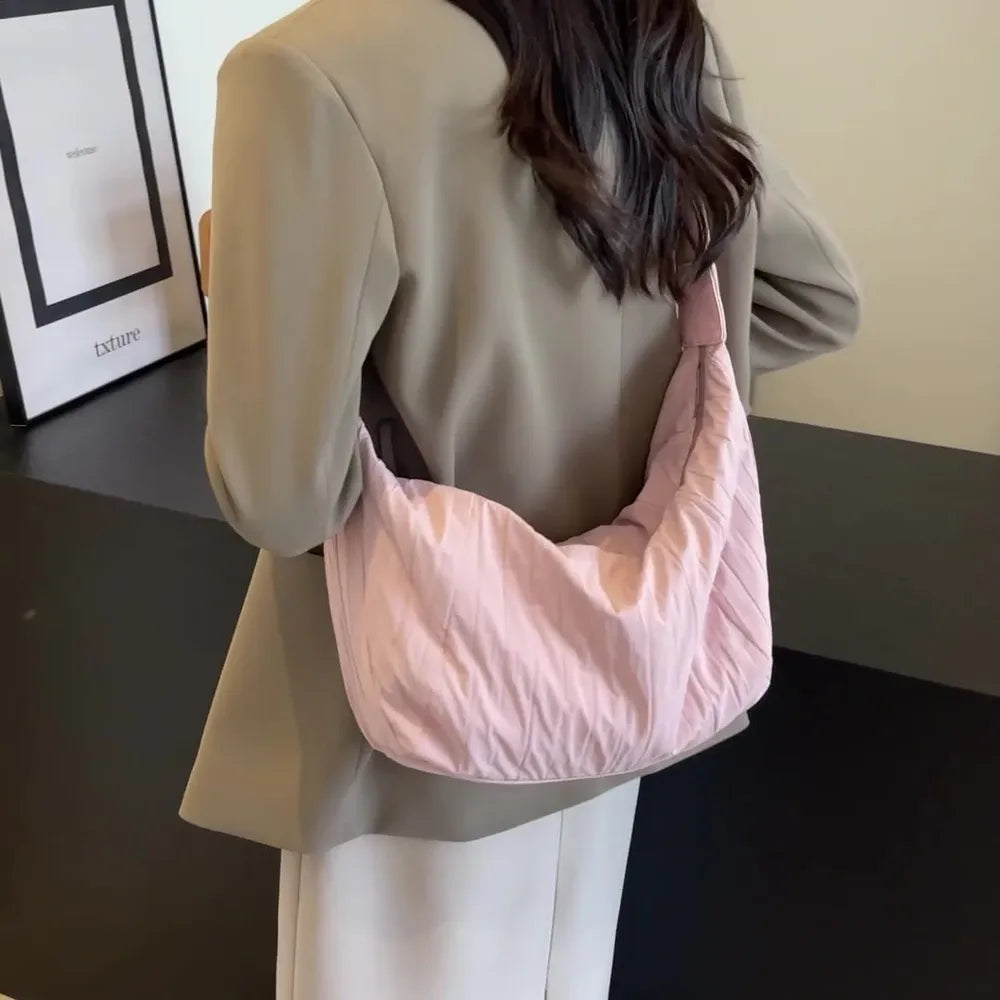 Pleated Dumpling Crossbody Bag eprolo