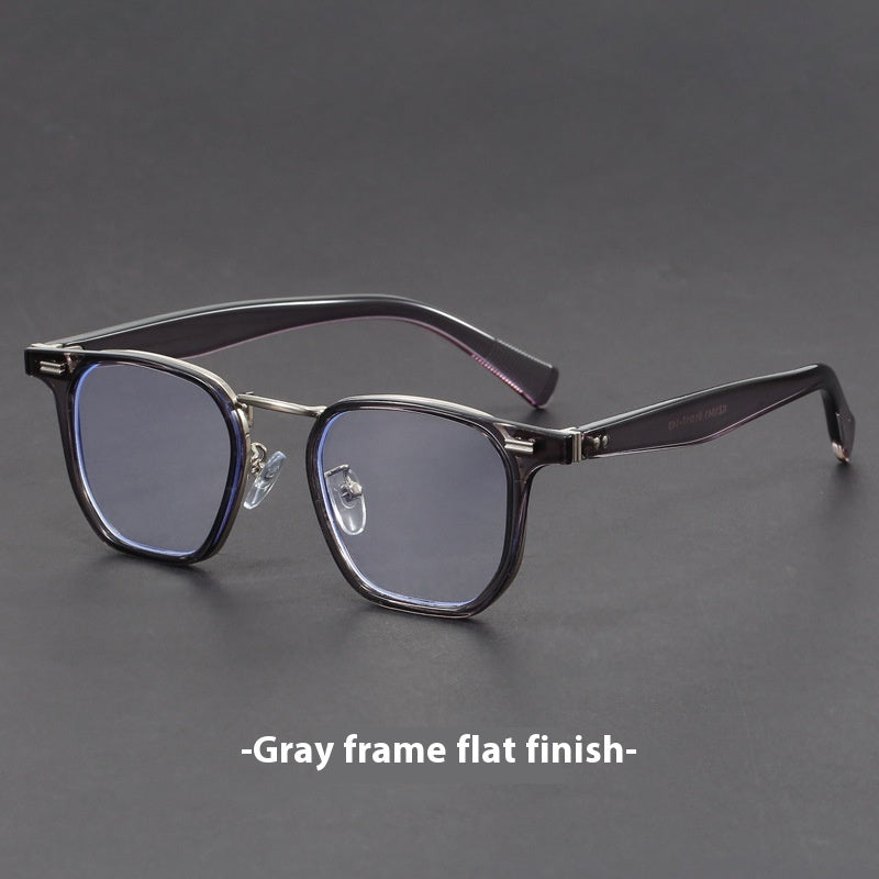 Hawksbill Retro Myopia Glasses Women Can Be Equipped With Degrees Handmade