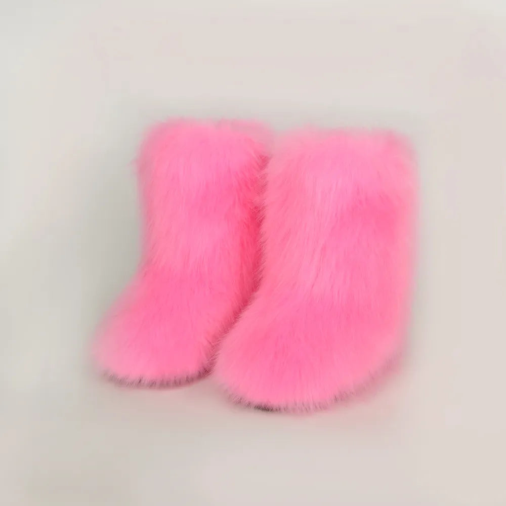 Thermal Fuzzy Platform Boots eprolo