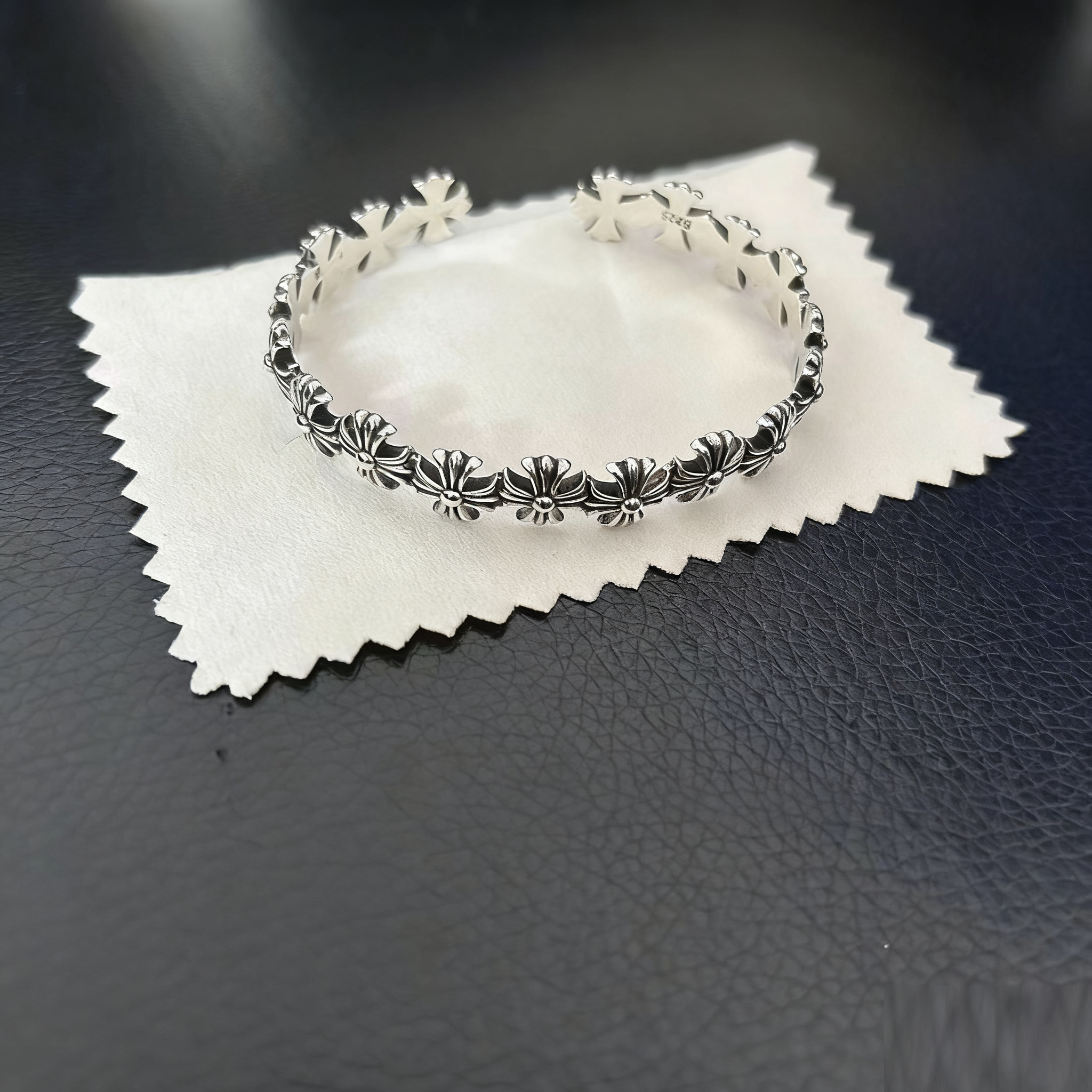 Cross Opening Retro Bracelet Skull Bullet Nail Text Sword Bracelet eprolo