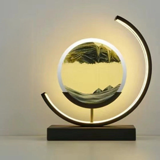LED Flowing Sand Painting Lamp: Night Light for Home (Gift Option) eprolo