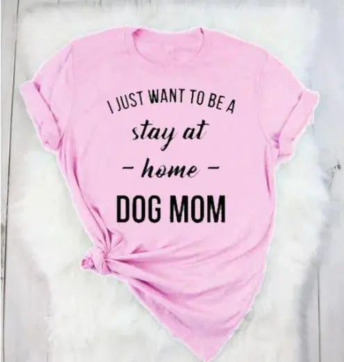 "I Just Want to Be a Letter Print T-Shirt" Shopera