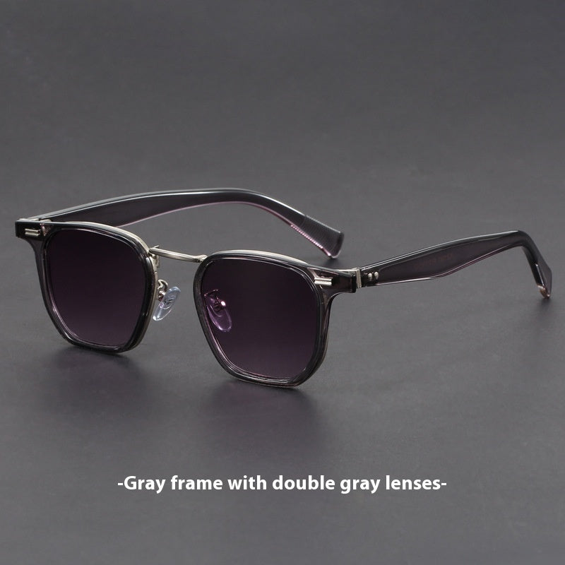 Hawksbill Retro Myopia Glasses Women Can Be Equipped With Degrees Handmade