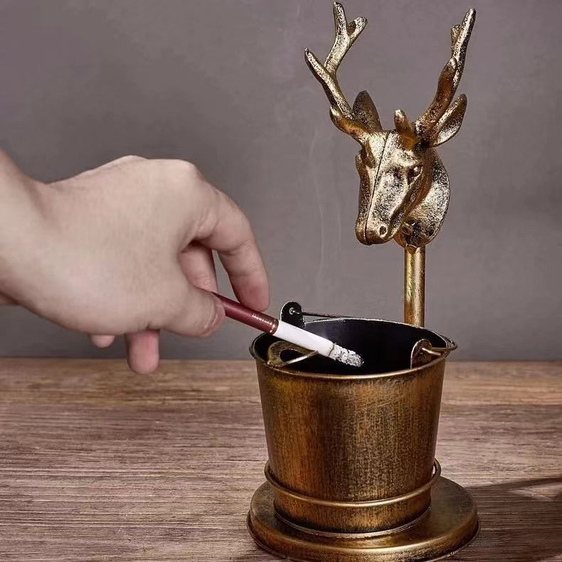 Retro creative home ashtray, large bar living room office KTV ornaments, personality trends, multi-function eprolo