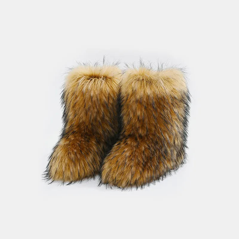 Thermal Fuzzy Platform Boots eprolo
