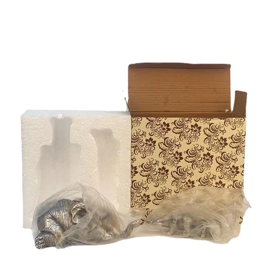 Resin Crafts Mother Love Elephant Resin Mother's Day Gift Decorative Ornaments eprolo