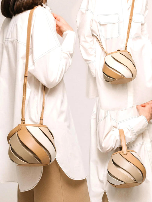 PU Leather Handbag Colorful Stripes Women Fashion Designer Top-handle Purse Cross body Shoulder Bags eprolo