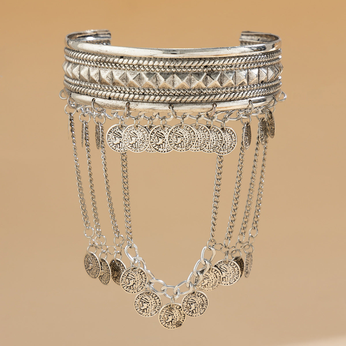 Western cowboy style metal tassel arm chain arm chain Dunhuang chain retro cross-border arm bracelet jewelry eprolo