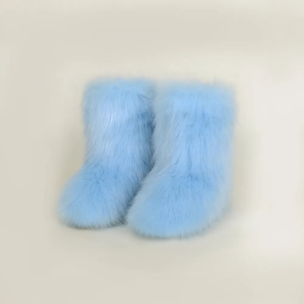 Thermal Fuzzy Platform Boots eprolo