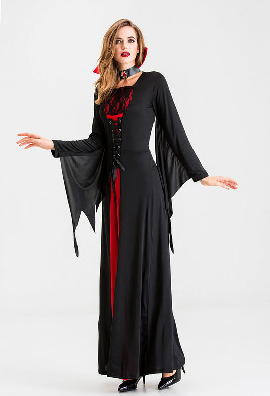 Beaded Love Movie Photography Costume Size-specific Halloween Devil Vampire Ghost Bride Grim Reaper Role-play Dress eprolo