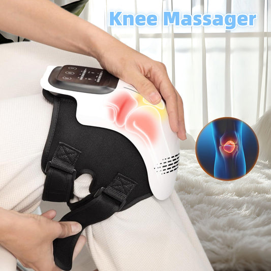 Intelligent Home Use Electric Intelligent Kneading Heating Knee Massager Rechargeable Pain Relief Infrared Laser Vibration Knee Massager Shopera