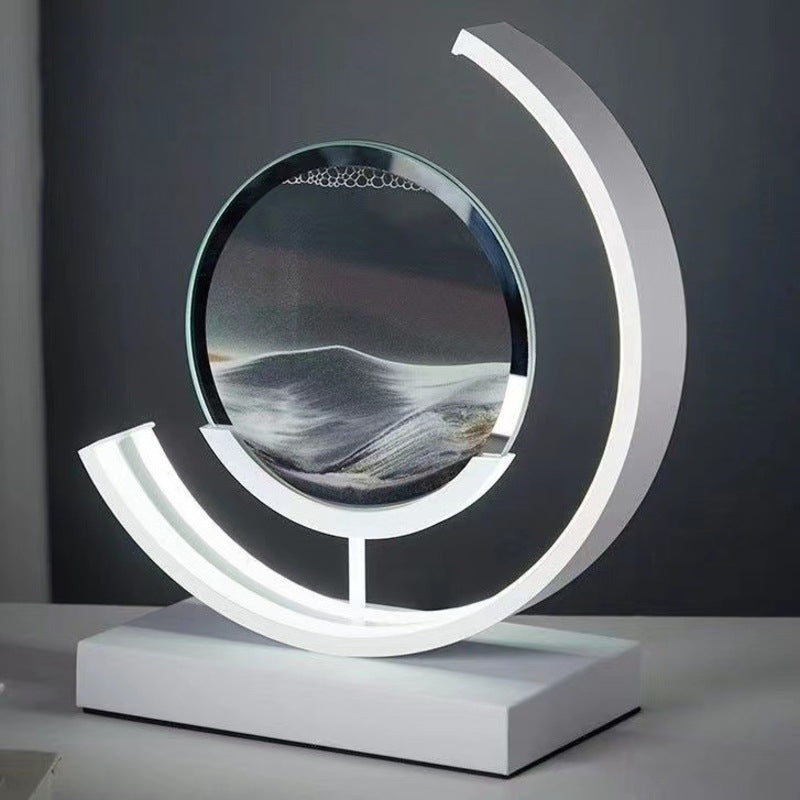 LED Flowing Sand Painting Lamp: Night Light for Home (Gift Option) eprolo