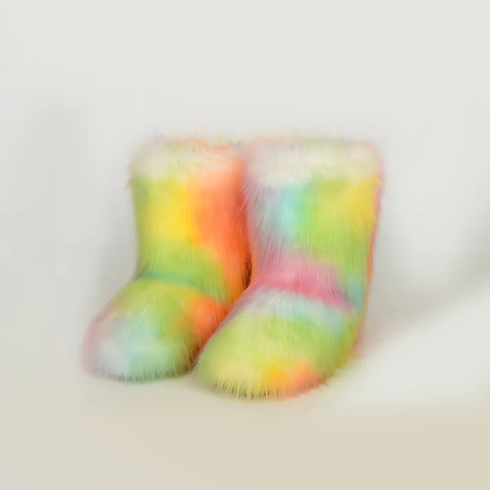 Thermal Fuzzy Platform Boots eprolo
