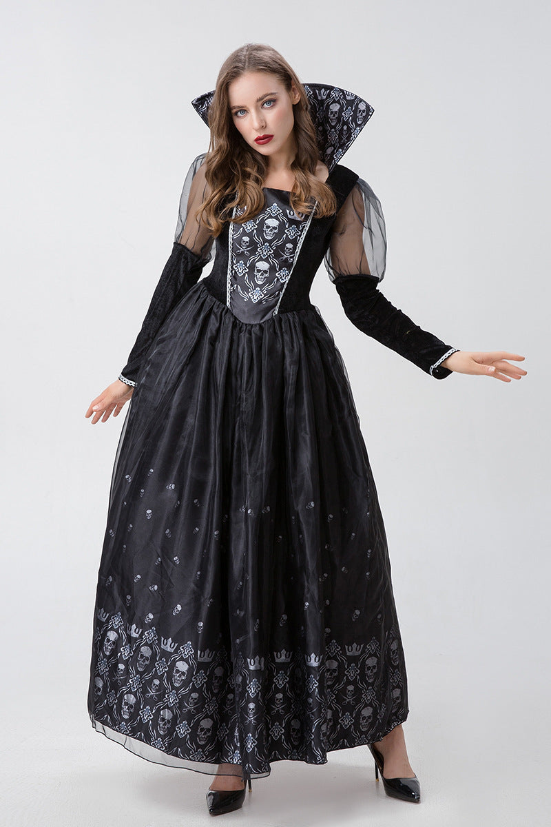 Halloween Costume New Arrival Horror Skull Zombie Costume Bar Party Vampire Devil Performance Outfit eprolo