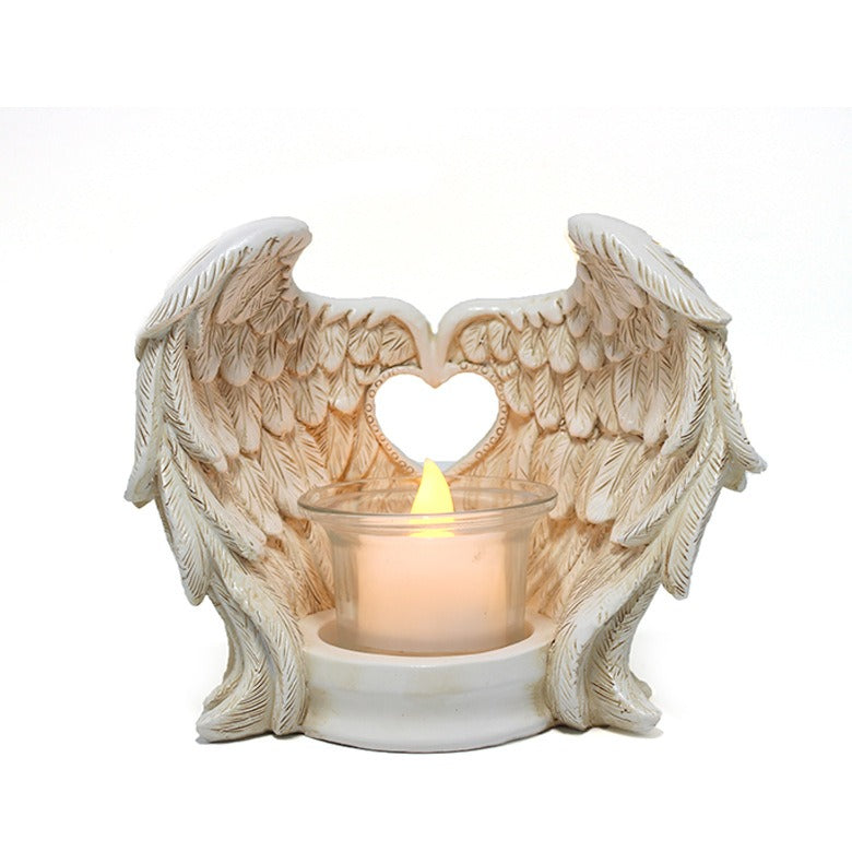 Resin Wing Candlestick Decoration Candlestick Decoration eprolo