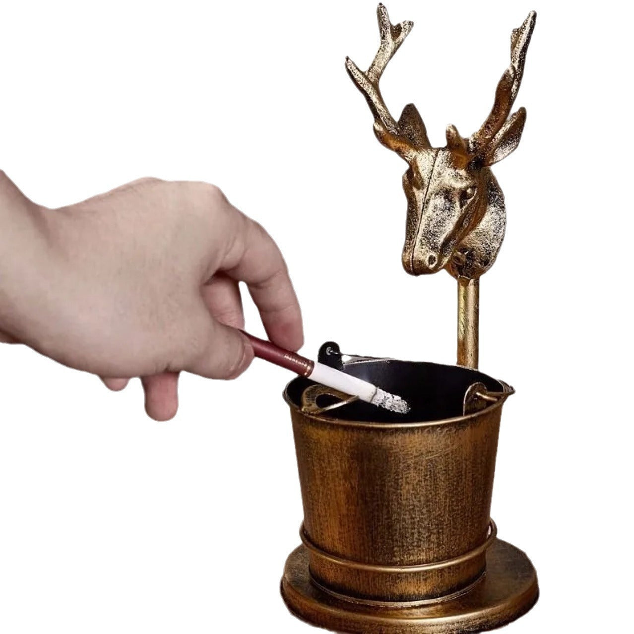 Retro creative home ashtray, large bar living room office KTV ornaments, personality trends, multi-function eprolo