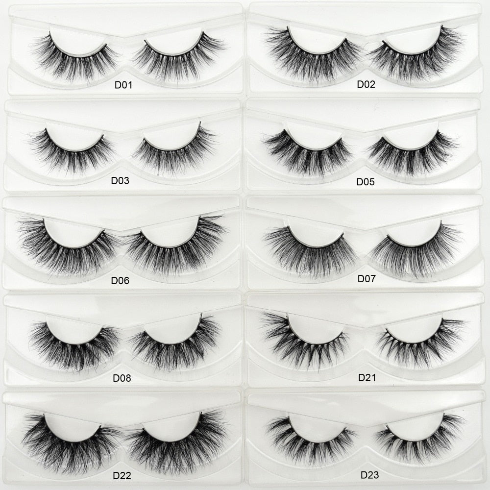 3D Mink Eyelashes Crossing Mink Lashes Hand Made Full Strip Eye Lashes 34 Styles cilios naturais False Lashes eprolo