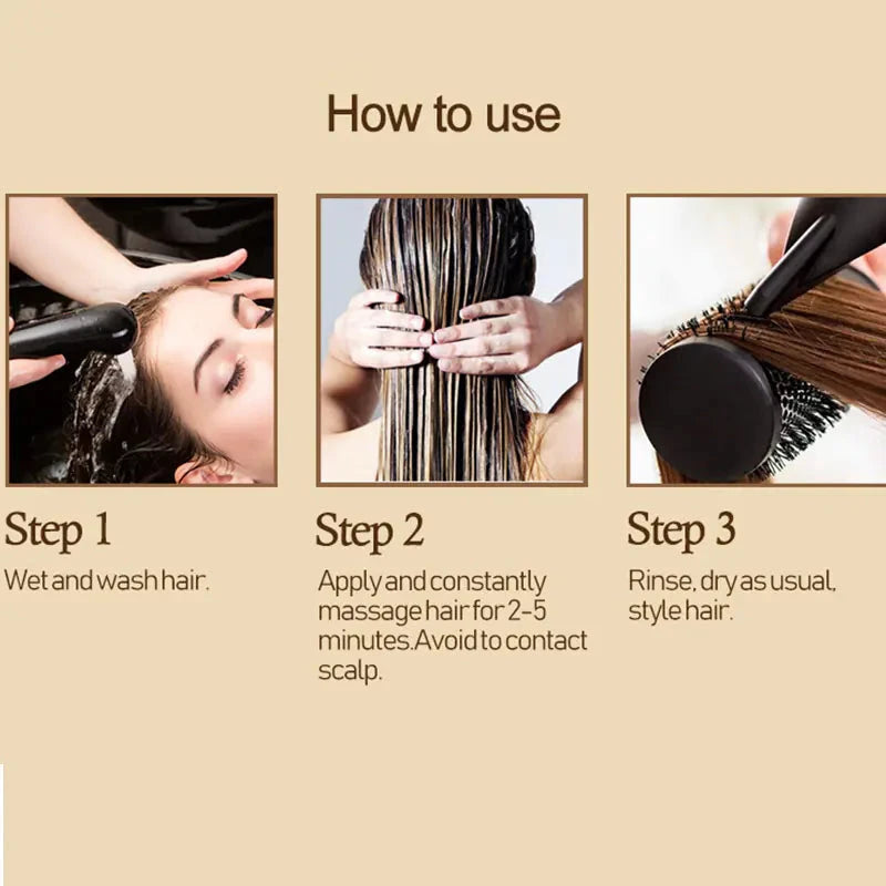 Anti-Shedding Smooth Hair Mask for Frizz Control Shopera