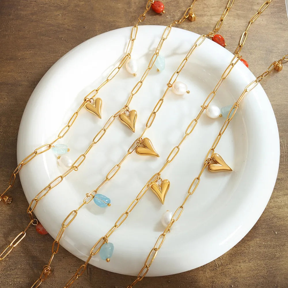 Titanium Steel Heart Pendant Necklace eprolo