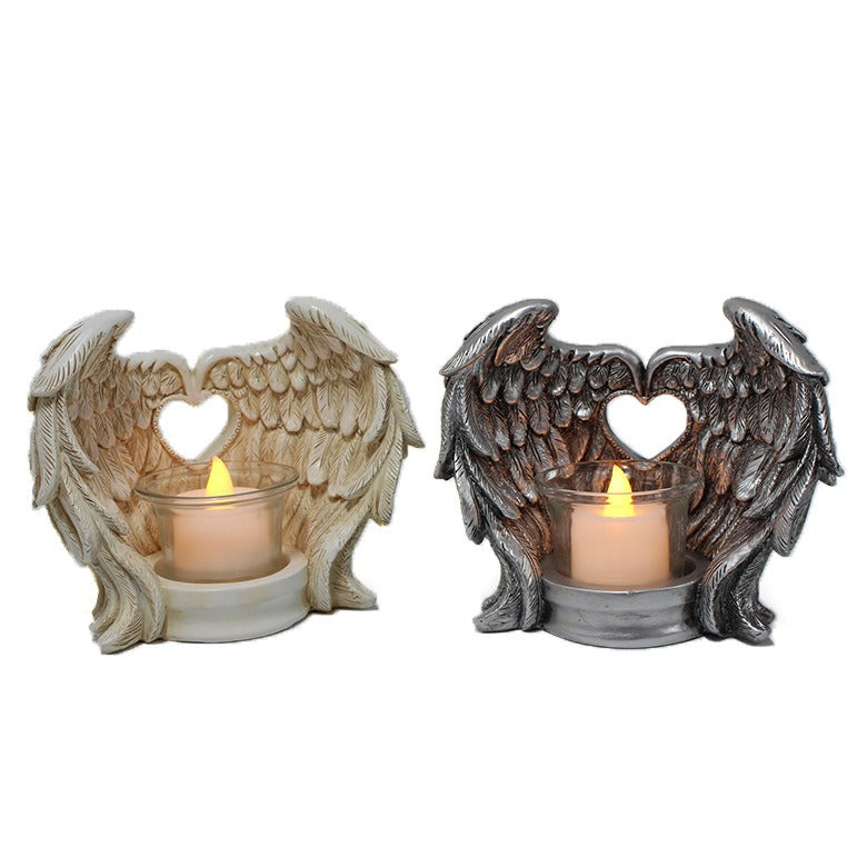 Resin Wing Candlestick Decoration Candlestick Decoration eprolo