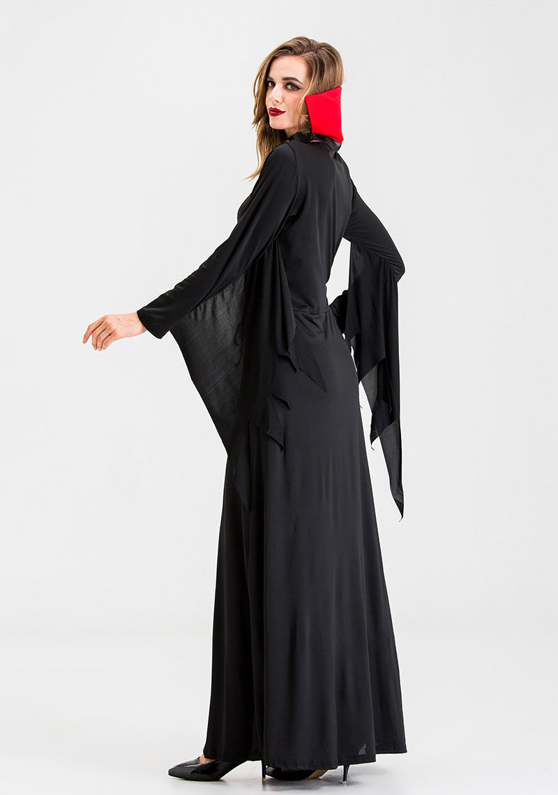 Beaded Love Movie Photography Costume Size-specific Halloween Devil Vampire Ghost Bride Grim Reaper Role-play Dress eprolo