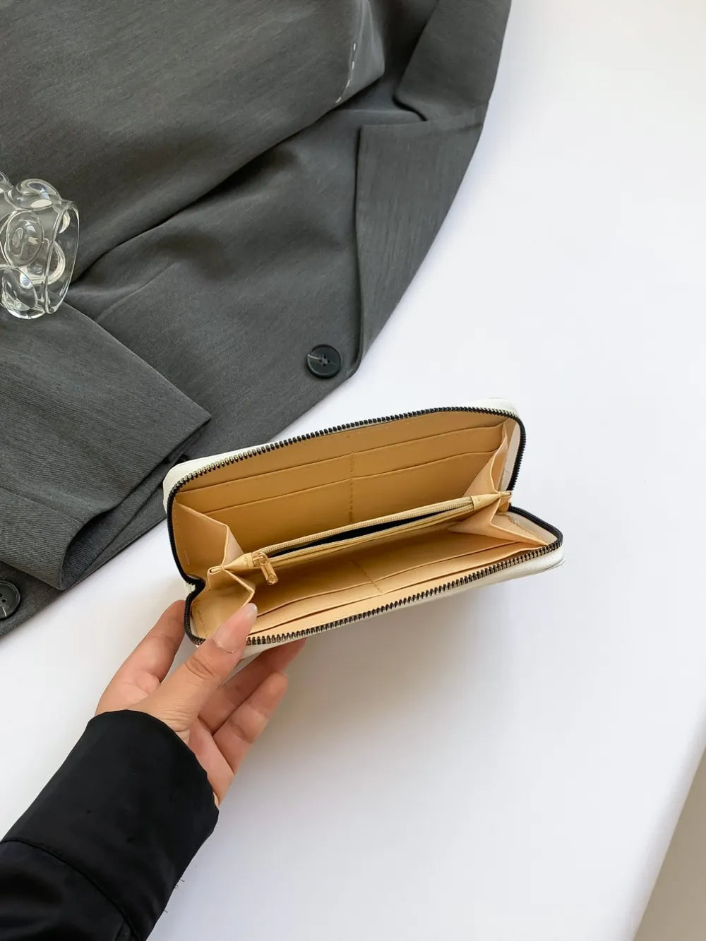 PU Leather Solid Color Wallet eprolo