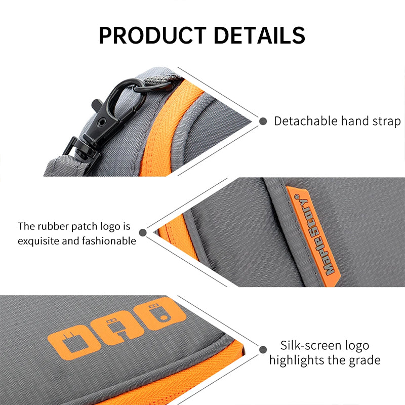 Travel - essential Cable Organizer Bag: A Compact Storage Solution for Charging Cords, Chargers, and Accessories. eprolo