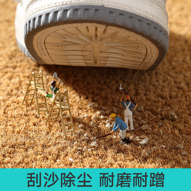 Coir Doormat for Entryway - Durable, Dust-Resistant, Scratch-Off Sand Mat, Non-Slip Floor Mat for Indoor/Outdoor Use eprolo